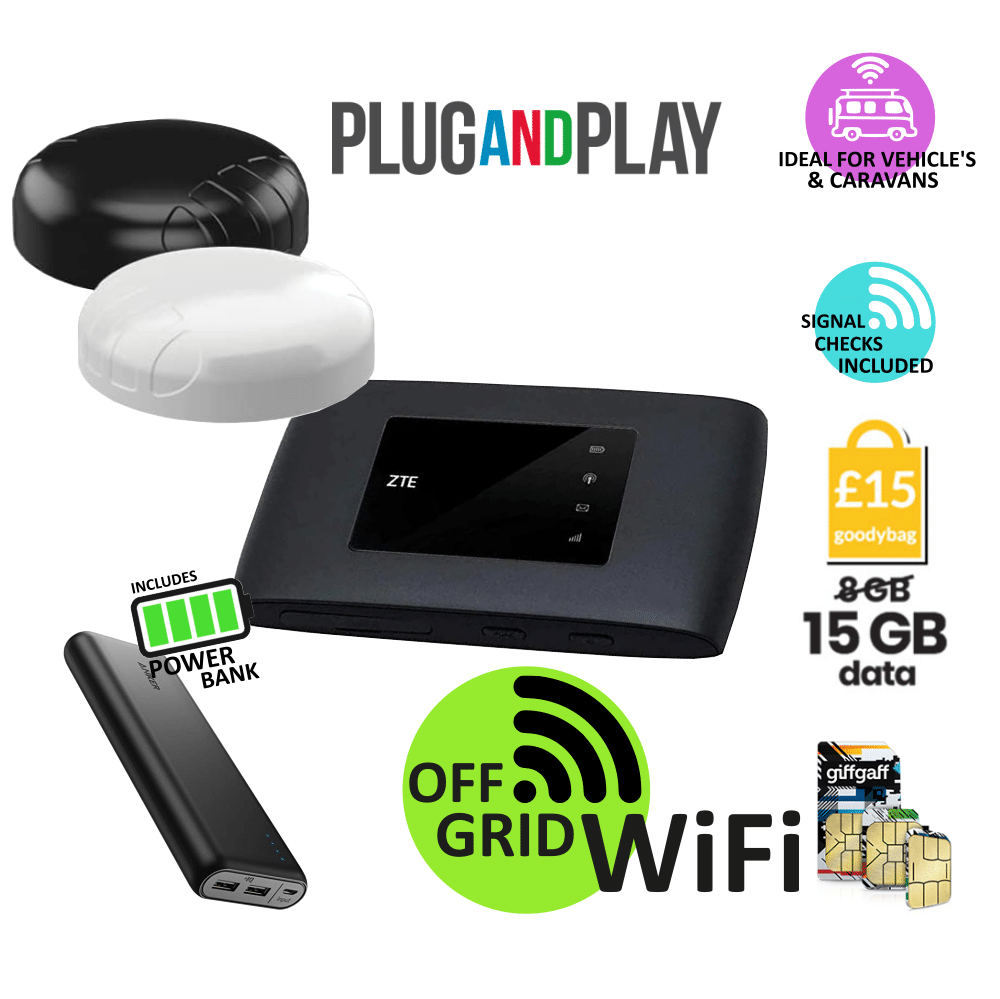 Camper van Motorhome WIFI kit - Off Grid WiFi